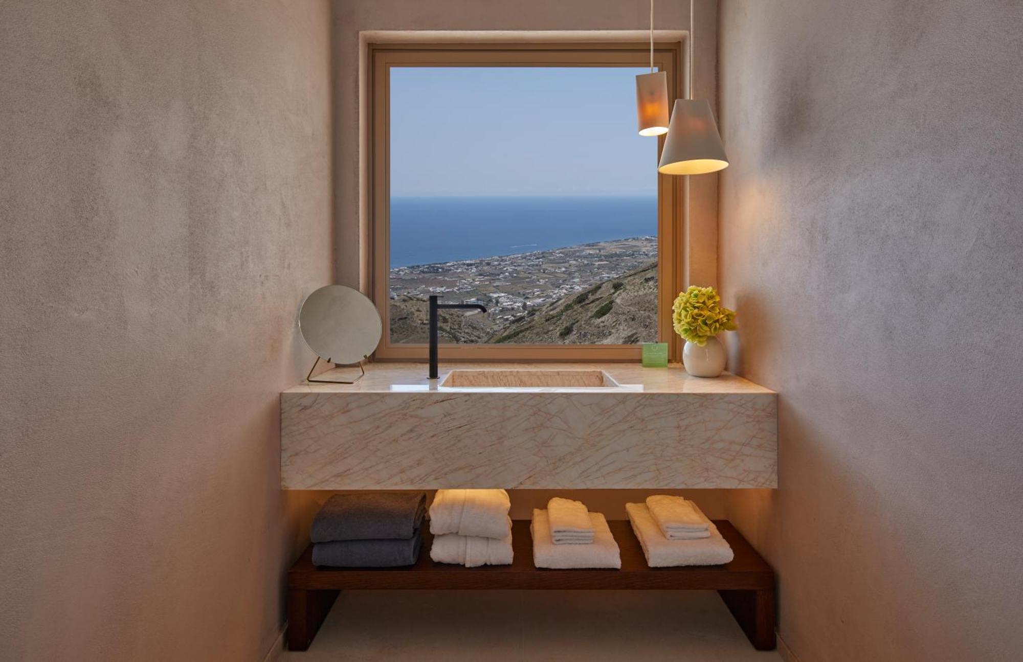 Santorini Sky, The Retreat Pýrgos Exterior foto